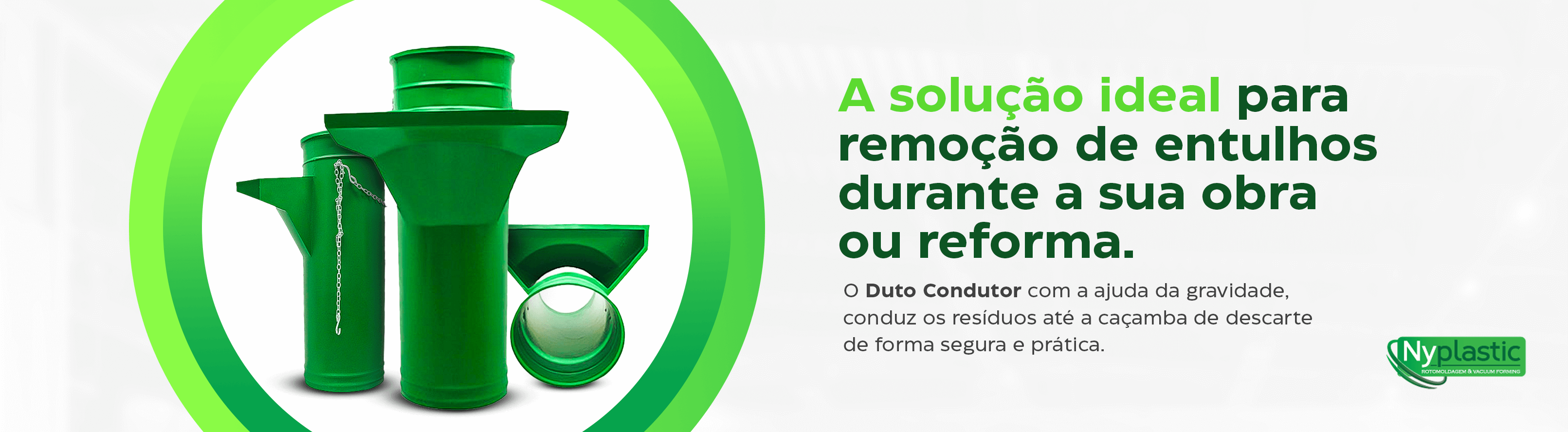 Duto condutor, soluções em plástico - Nyplastic